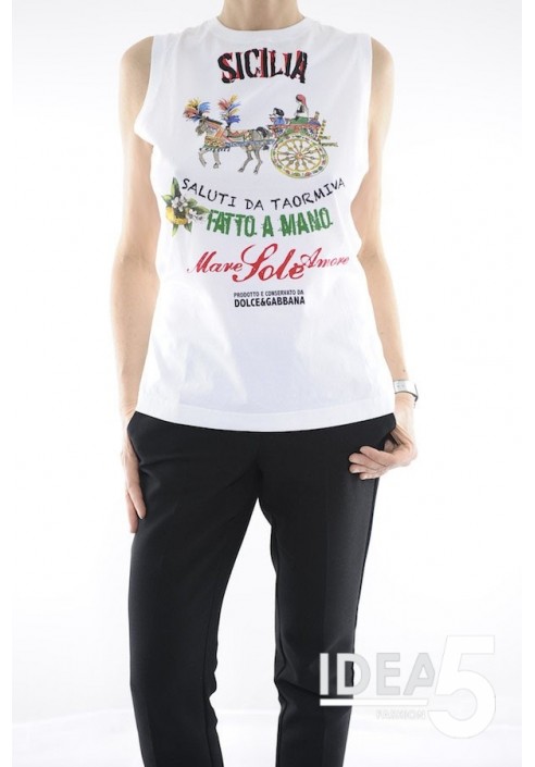TANK TOP WOMEN DOLCE&GABBANA
